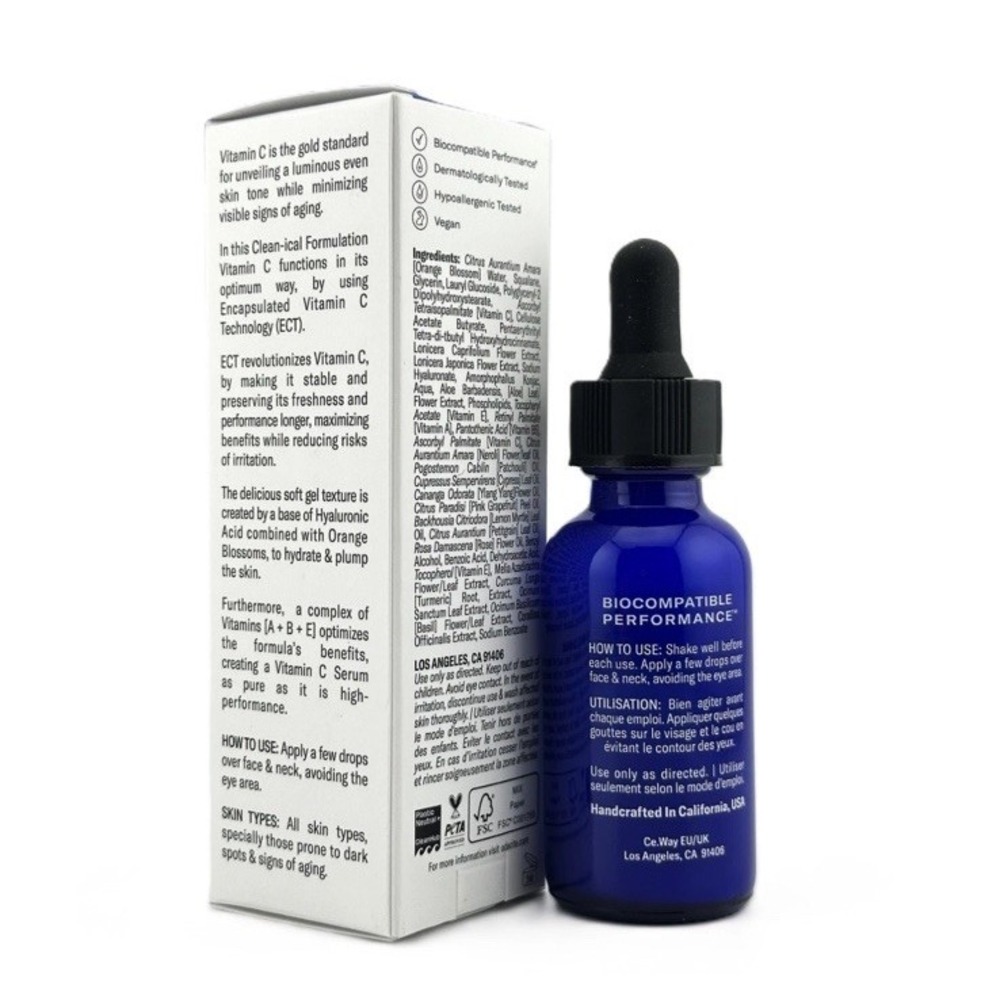 Odacite Vitamin C E Hyaluronic Acid Brightening Serum 30ml Encapsulated Stable - Picture 2 of 3